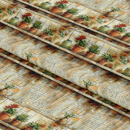 Farm Life Pattern 2 Quilting Cotton Fabric
