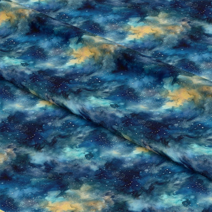 Starry Night Pattern 20 Quilting Cotton Fabric