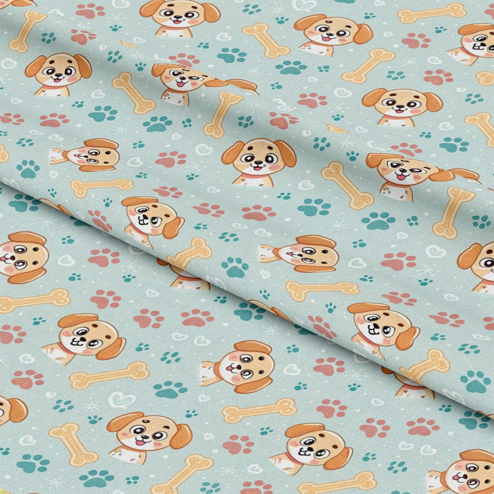 Dog Paws Pattern 9 Quilting Cotton Fabric