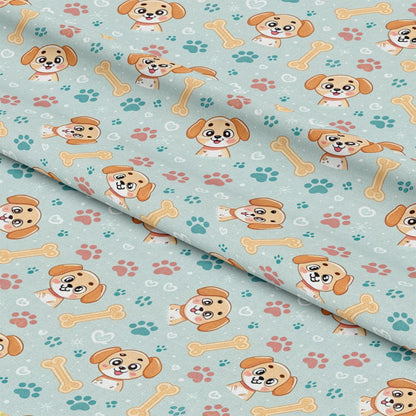 Dog Paws Pattern 9 Quilting Cotton Fabric