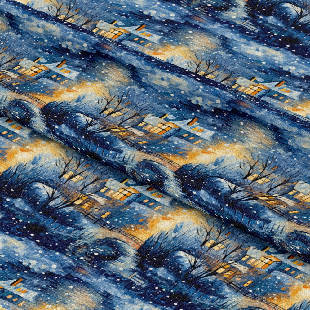 Winter Under the Dawn Pattern 19 Quilting Cotton Fabric