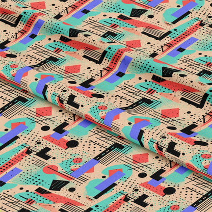 Groovy Boho Hippie Pattern 1 Quilting Cotton Fabric