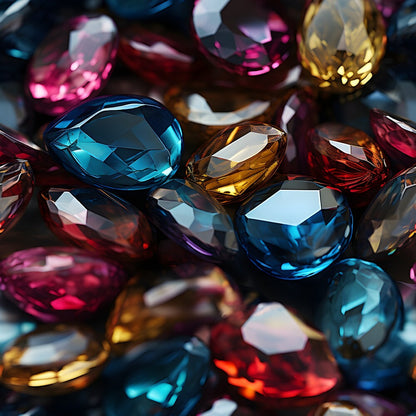 Gemstones and Crystals Fat Quarter Bundle