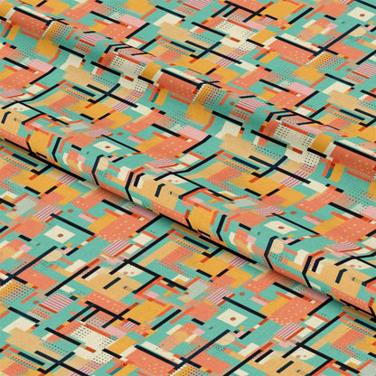 Groovy Boho Hippie Pattern 4 Quilting Cotton Fabric