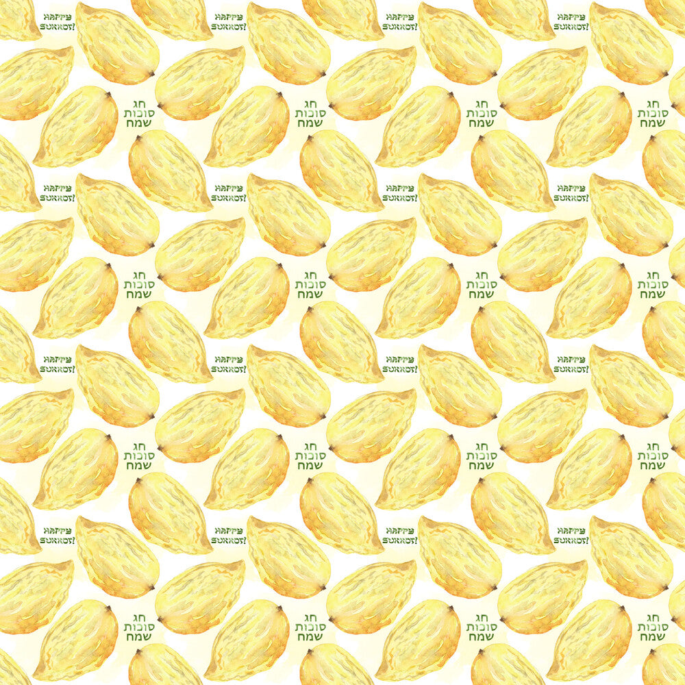 Watercolor Happy Sukkot Fat Quarter Bundle