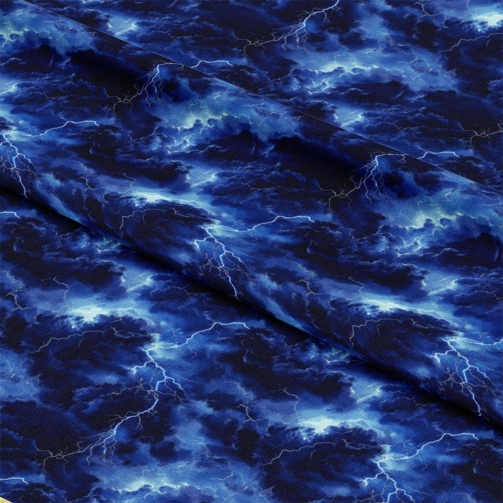 Thunderbolt Lightning Pattern 8 Quilting Cotton Fabric