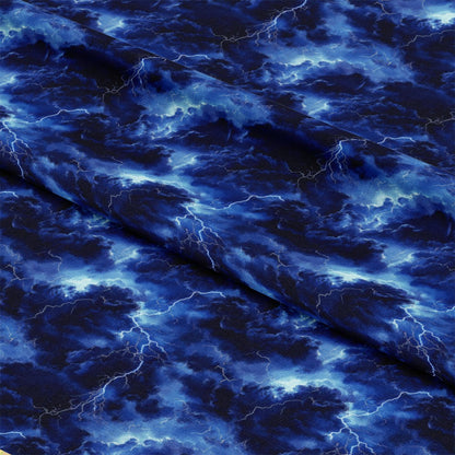 Thunderbolt Lightning Pattern 8 Quilting Cotton Fabric