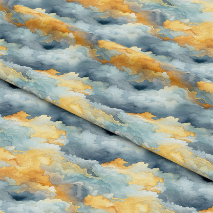 Sunset Skies Pattern 7 Quilting Cotton Fabric