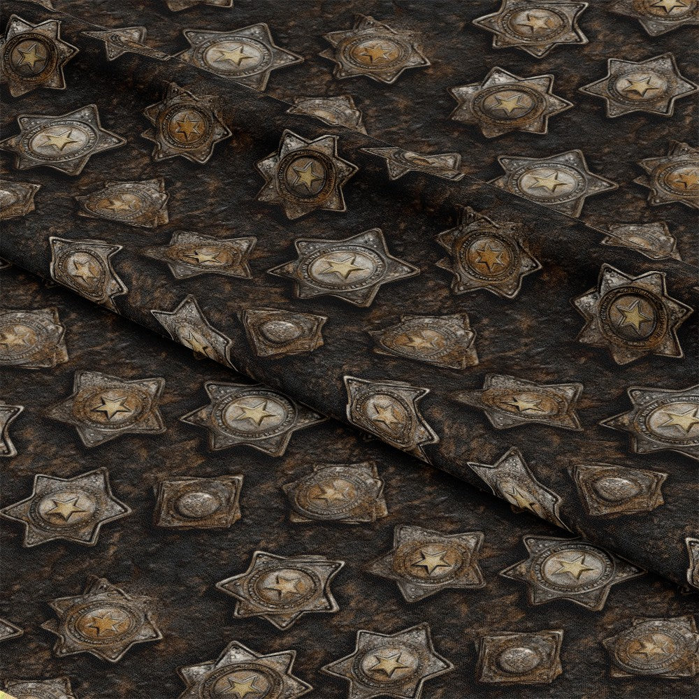 The Western Life Pattern 40 Quilting Cotton Fabric