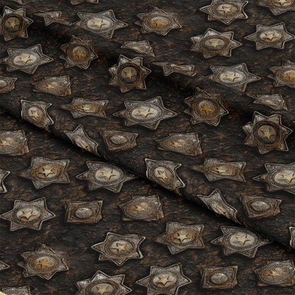 The Western Life Pattern 40 Quilting Cotton Fabric