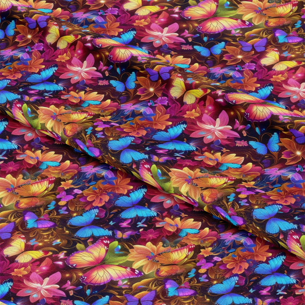 Fantasy Butterflies Pattern 15 Quilting Cotton Fabric