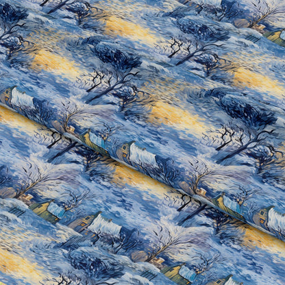 Winter Under the Dawn Pattern 20 Quilting Cotton Fabric