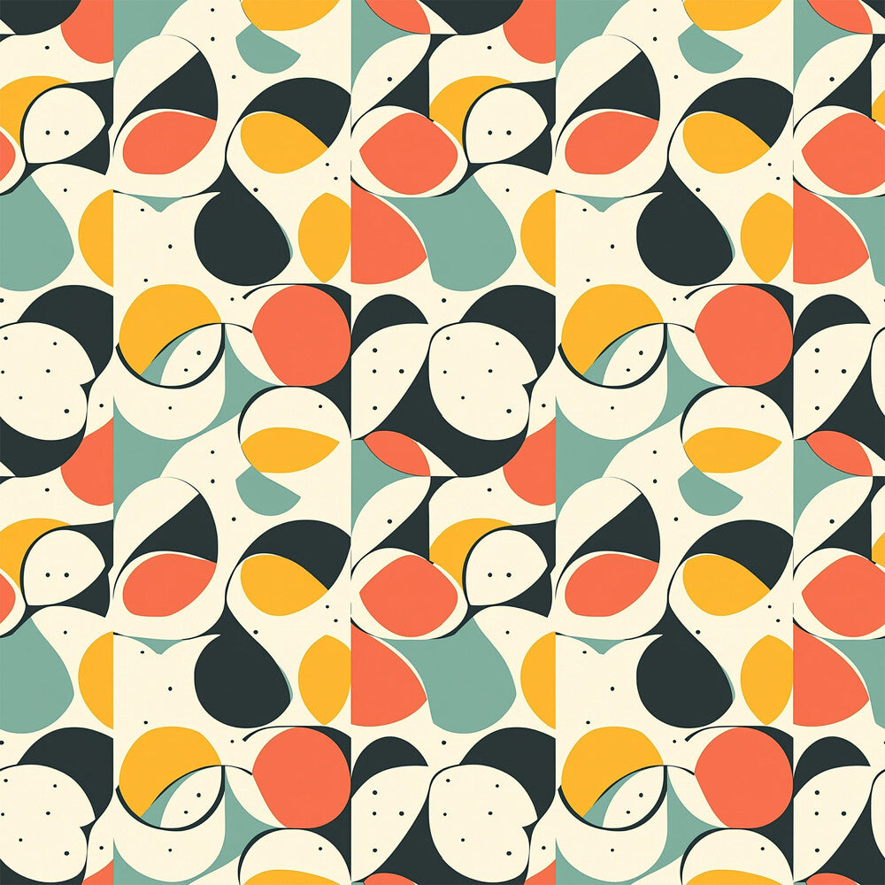 Modern Retro Geometric Fat Quarter Bundle