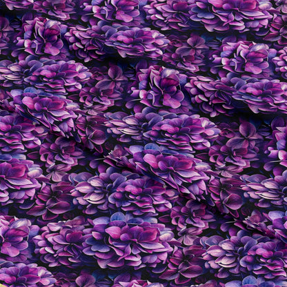 Realistic Flowers Pattern 20 Quilting Cotton Fabric