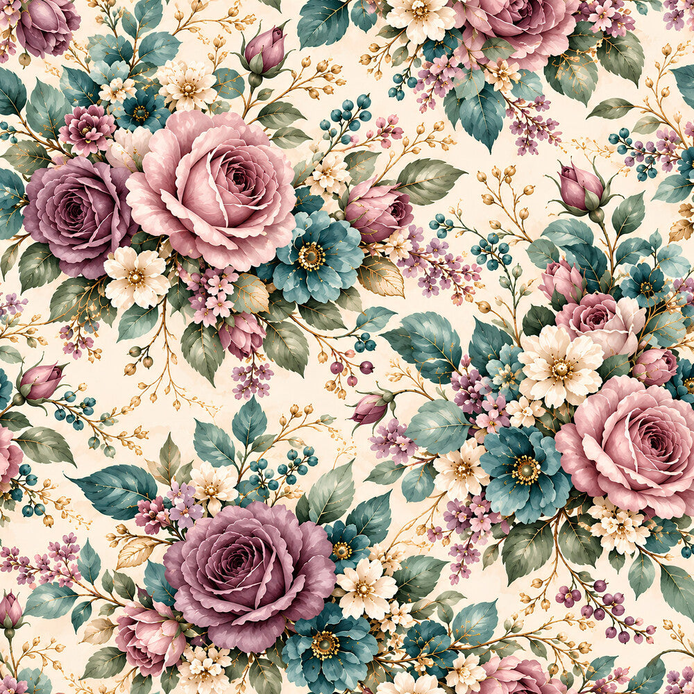 Victorian Garden Romance Fat Quarter Bundle