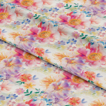 Japanese Floral Pattern 12 Quilting Cotton Fabric