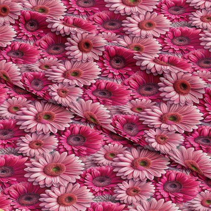 Realistic Flowers Pattern 15 Quilting Cotton Fabric