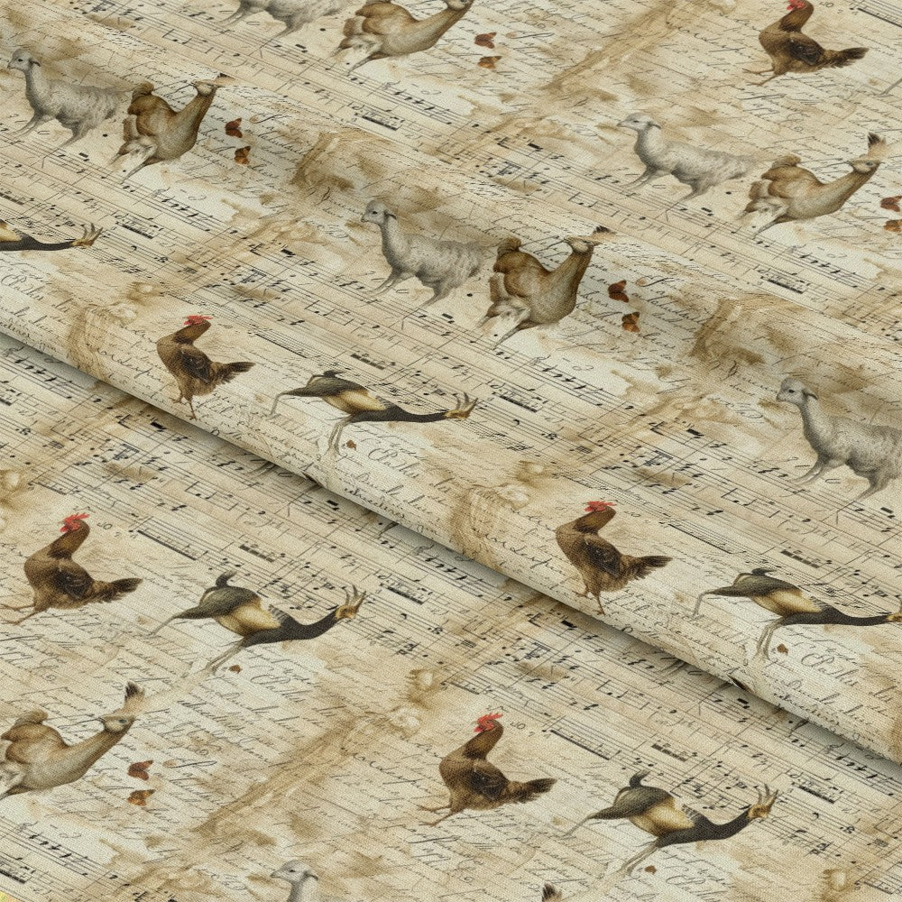 Farm Life Pattern 72 Quilting Cotton Fabric
