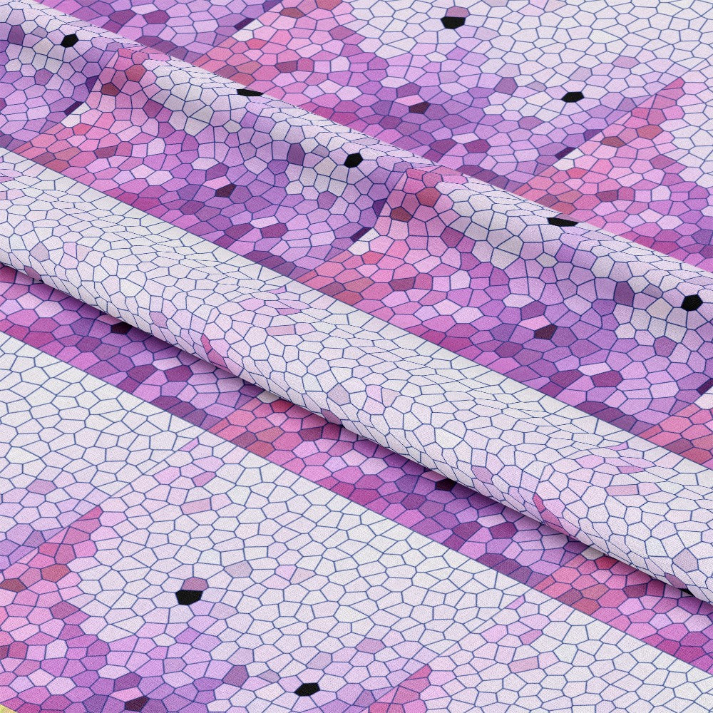 Mosaic Love Pattern 15 Quilting Cotton Fabric