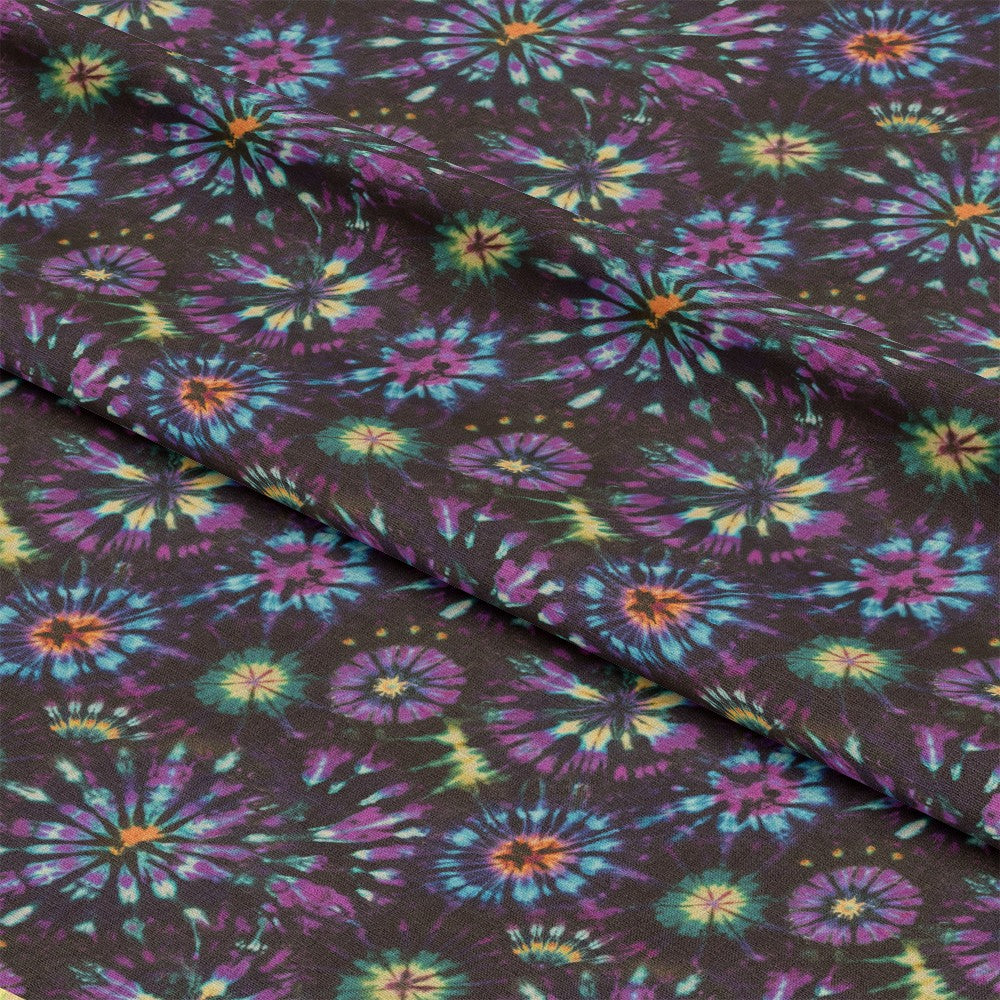 Retro Tie Dye Pattern 12 Quilting Cotton Fabric