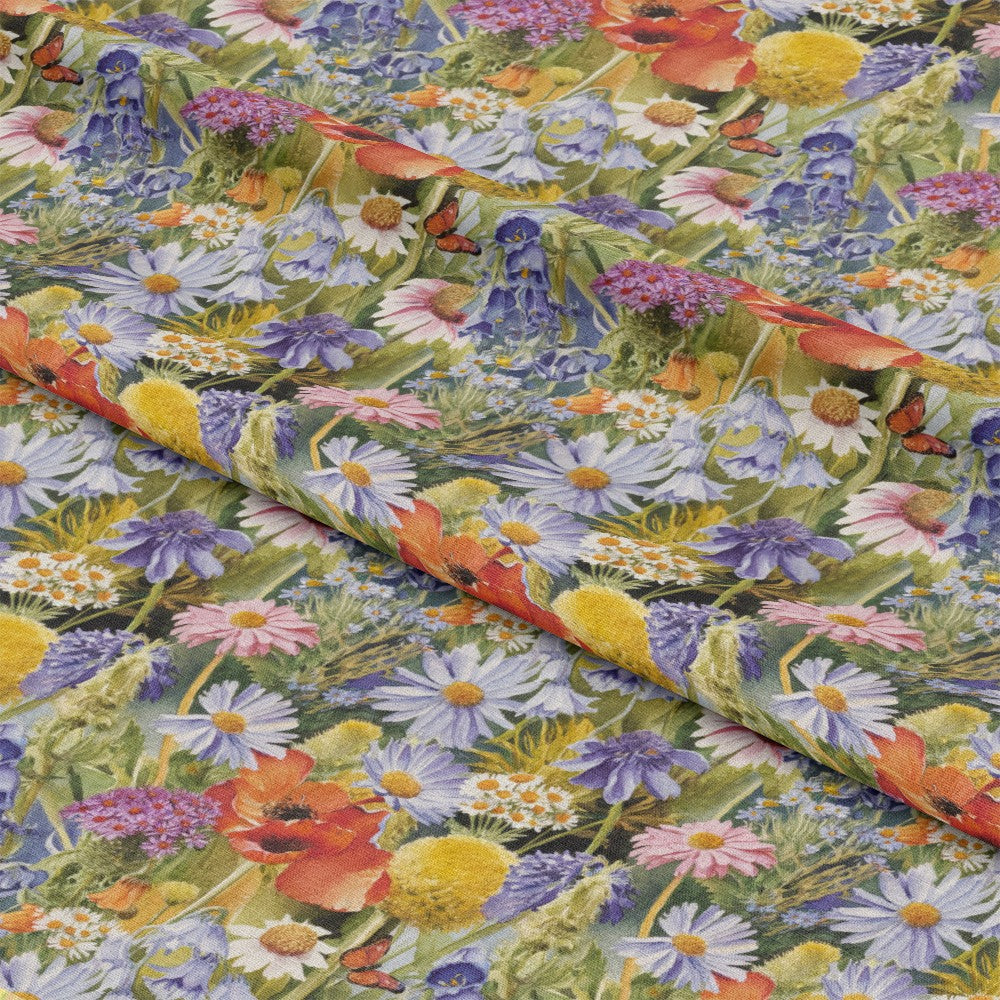 Wildflower Fantasy Pattern 10 Quilting Cotton Fabric