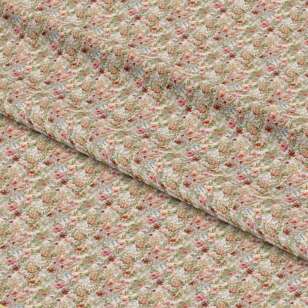English Garden Pattern 4 Quilting Cotton Fabric