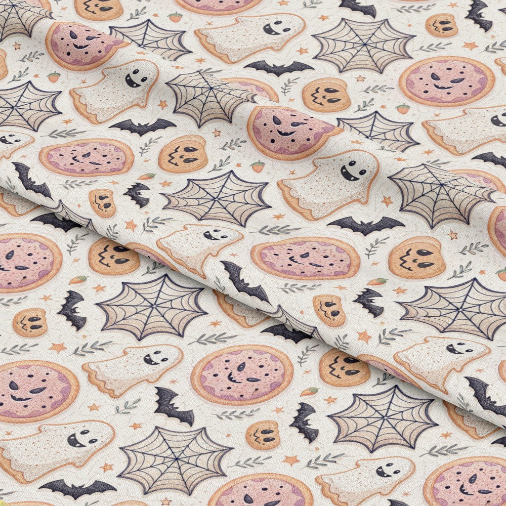 Retro Halloween Pattern 13 Quilting Cotton Fabric