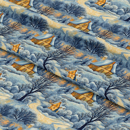 Winter Under the Dawn Pattern 29 Quilting Cotton Fabric