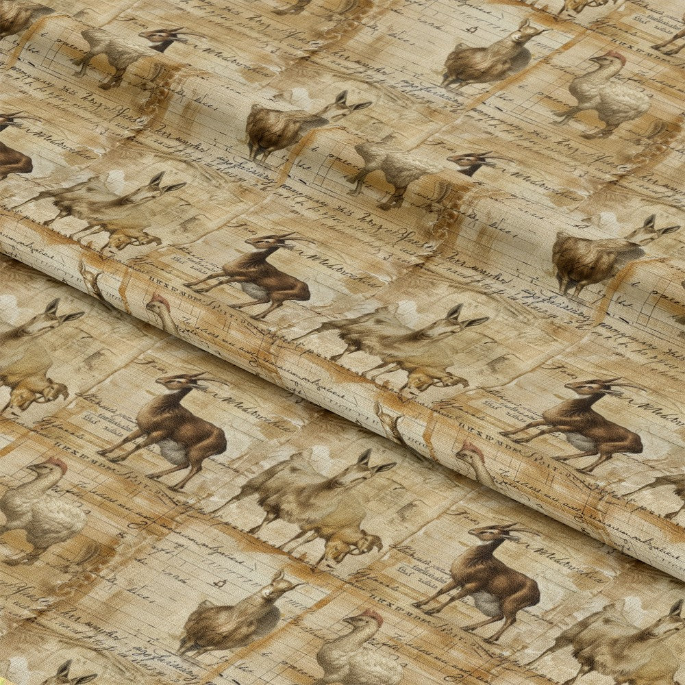 Farm Life Pattern 75 Quilting Cotton Fabric