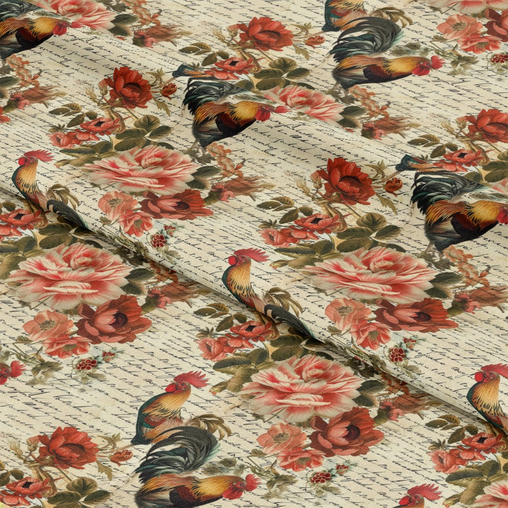 Farm Life Pattern 56 Quilting Cotton Fabric