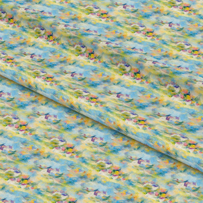 Monet Inspired Art Pattern 1 Quilting Cotton Fabric