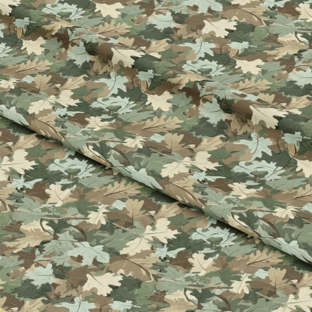 Realistic Hunting Camo Pattern 6 Quilting Cotton Fabric
