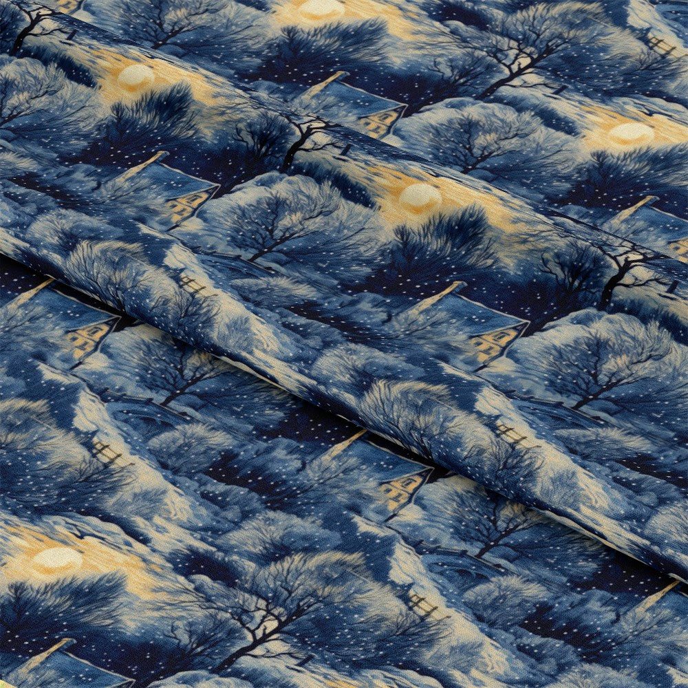 Winter Under the Dawn Pattern 9 Quilting Cotton Fabric