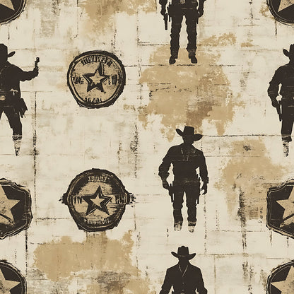 Wild West Wanted Signs Fat Quarter Bundle