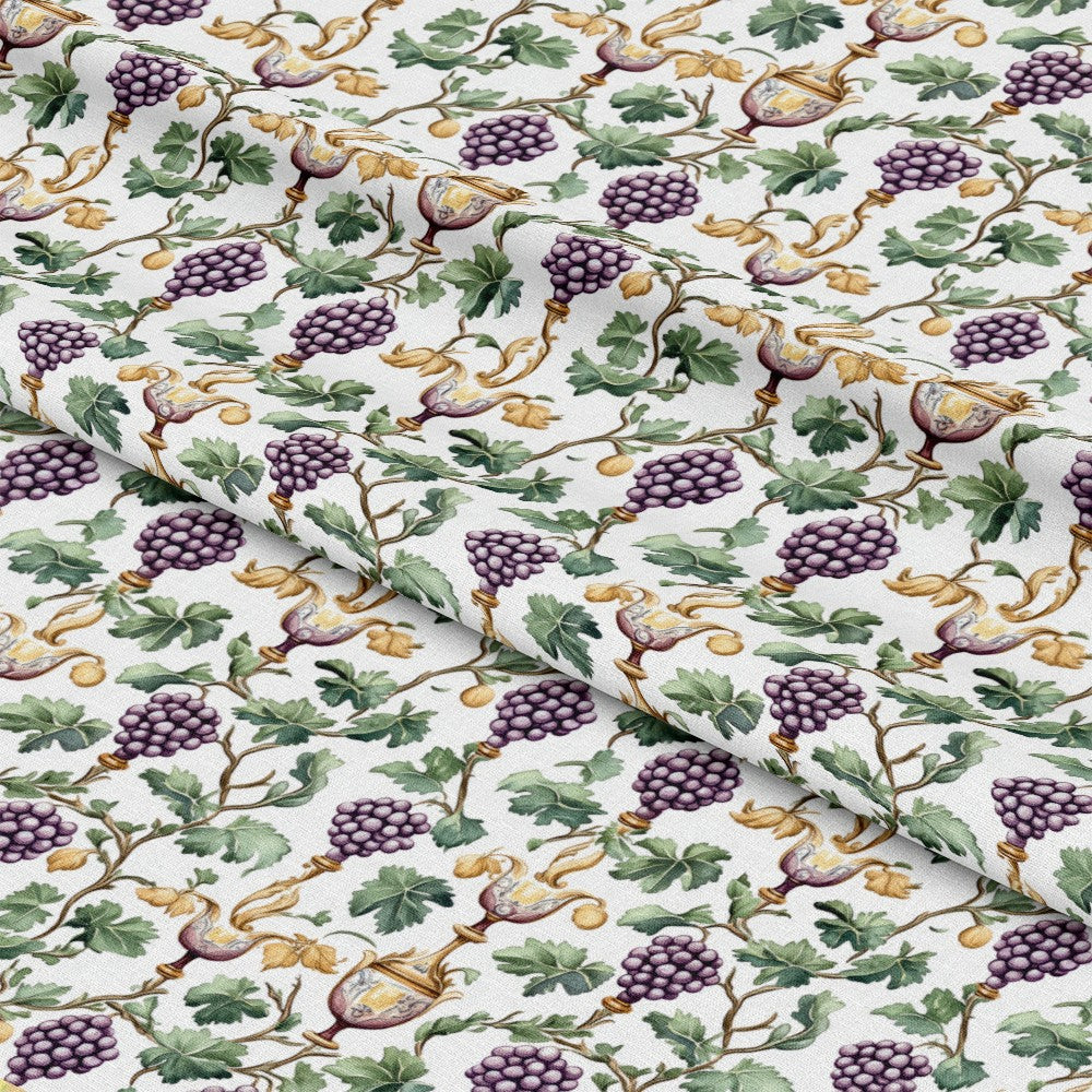 The Vineyard Pattern 8 Quilting Cotton Fabric