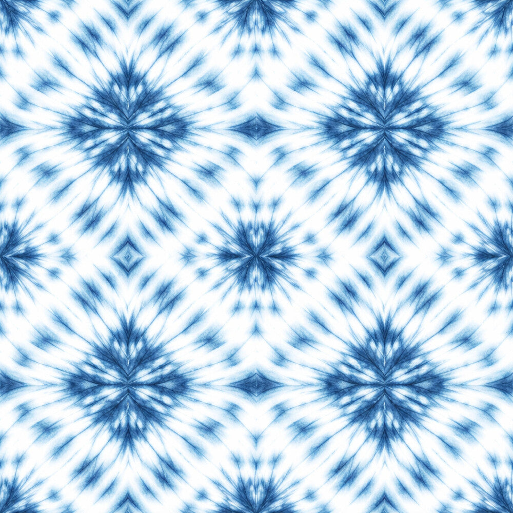 Indigo Shibori Tie Dye Fat Quarter Bundle