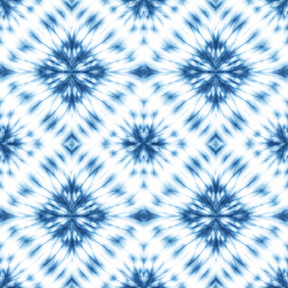 Indigo Shibori Tie Dye Fat Quarter Bundle