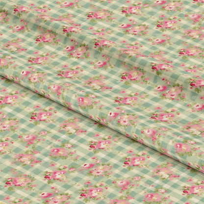 Country Girl Plaid Pattern 11 Quilting Cotton Fabric