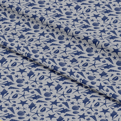 Boho Sea Shells Pattern 5 Quilting Cotton Fabric