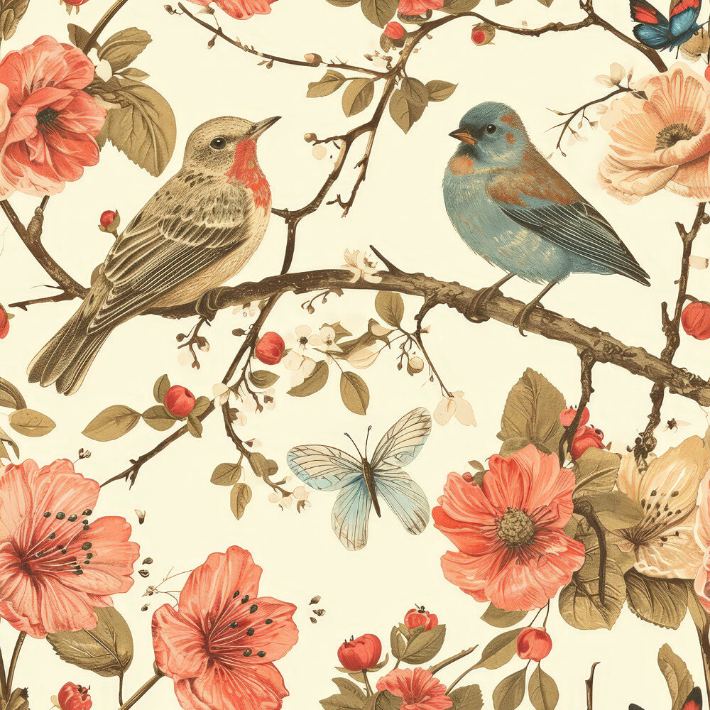 Birds on Branches Fat Quarter Bundle