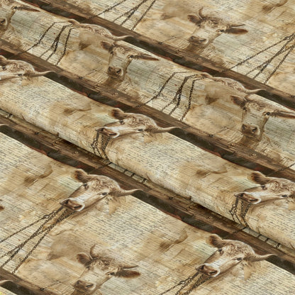 Farm Life Pattern 68 Quilting Cotton Fabric