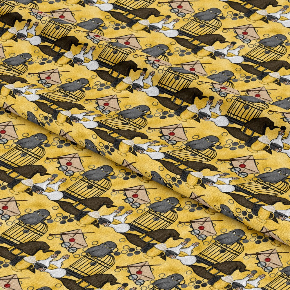 Wizard Magic School Pattern 3 Quilting Cotton Fabric