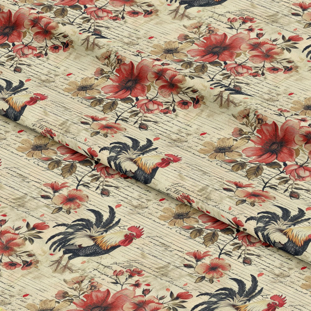 Farm Life Pattern 49 Quilting Cotton Fabric