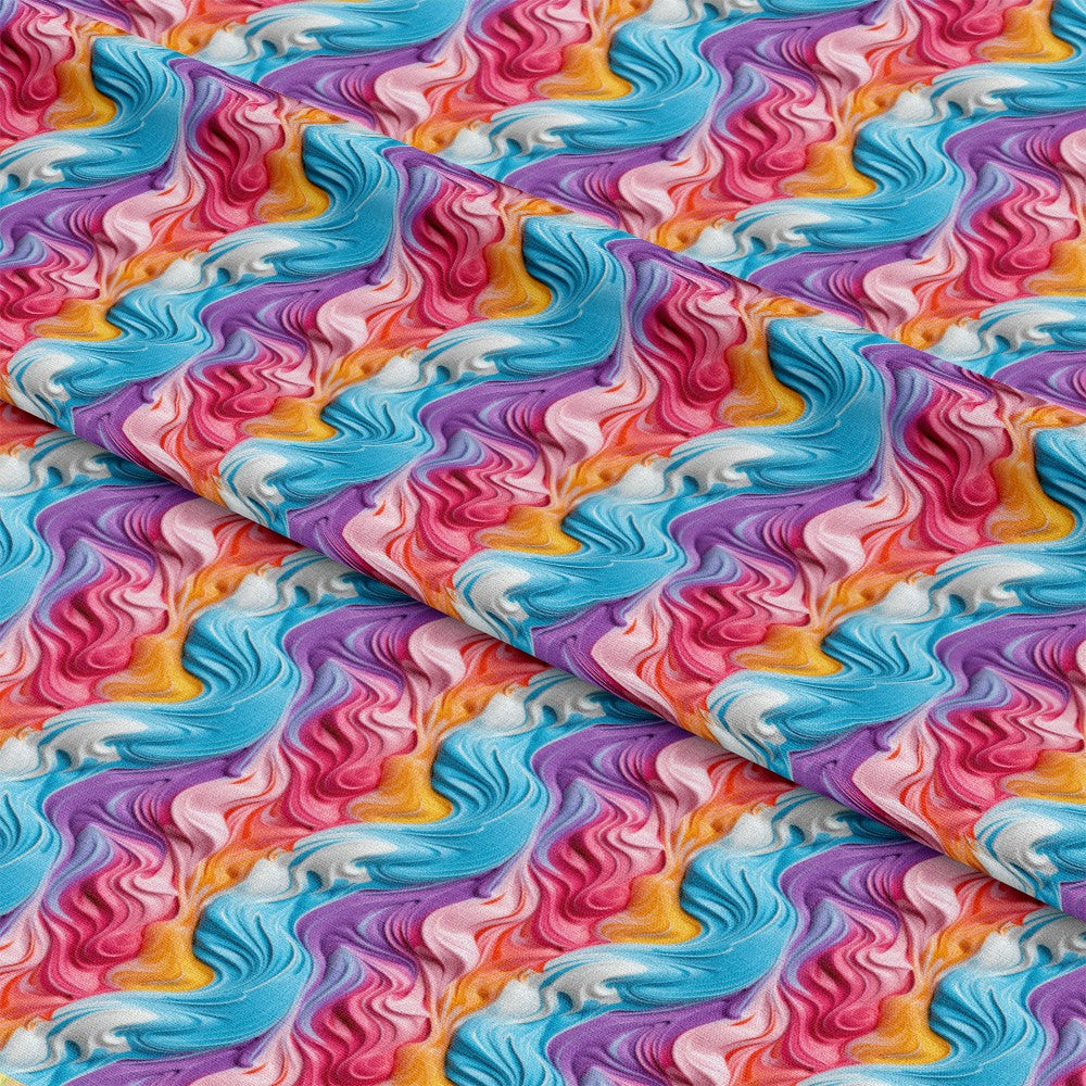 Yummy Frosting Pattern 1 Quilting Cotton Fabric
