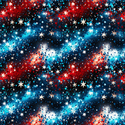 Patriotic Confetti and Glitter Fat Quarter Bundle