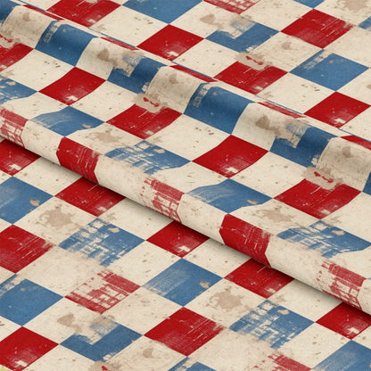 Distressed Patriotic Pattern 3 Quilting Cotton Fabric