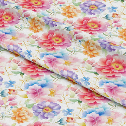 Japanese Floral Pattern 10 Quilting Cotton Fabric
