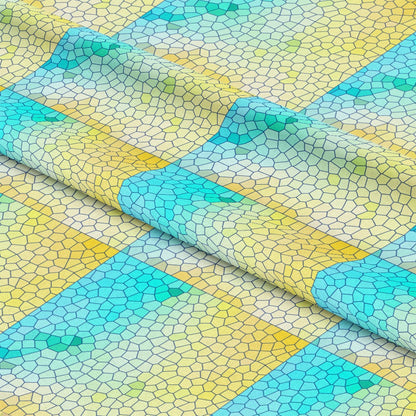 Mosaic Love Pattern 16 Quilting Cotton Fabric