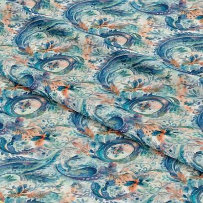 Liquid Harmony Pattern 1 Quilting Cotton Fabric