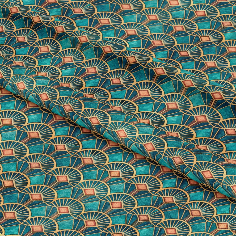 Art Deco Pattern 27 Quilting Cotton Fabric